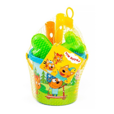 Набор для песочницы Полесье Три кота Мир приключений №1 Полесье 91574 5