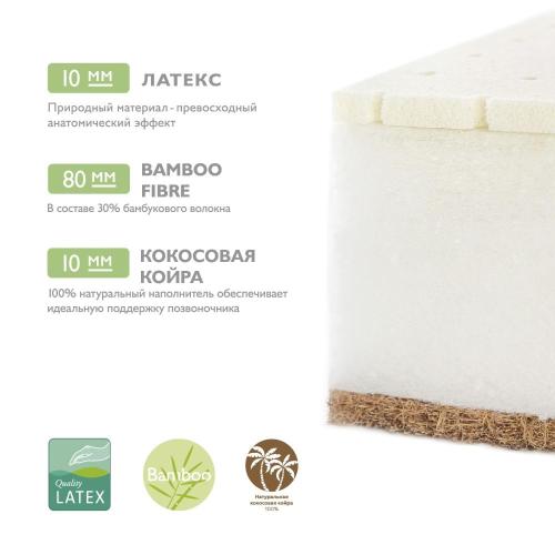 Матрас детский Bamboo Lux Plitex 1190 x 600 фото 4