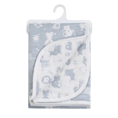 Плед детский Зверюшки Perina ПЛ-01.2 голубой 02