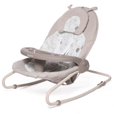 Электрокачели Butterfly 2в1 с адаптером Единорог SW110 2-IN-1 Babycare
