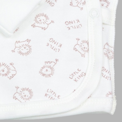 Распашонка Little King Чуди Кидс 445425Б-34 молочный 04