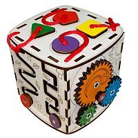 Куб интерактивный деревянный №13 Myland toys