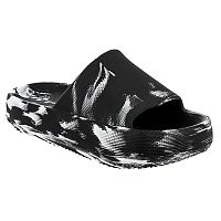 Сланцы детские для девочки и мальчика Kenka DGY_3415_black-white