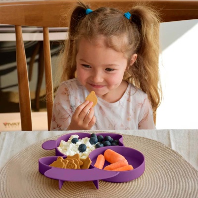 Набор Тарелка детская Зайка и стакан Наша игрушка КК2137 4