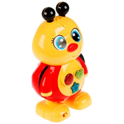 Развивающая игрушка Сказочник Божья коровка Умка HT1161-R