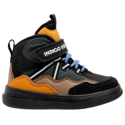 Ботинки детские Indigo Kids 97-055C черный-желтый 2
