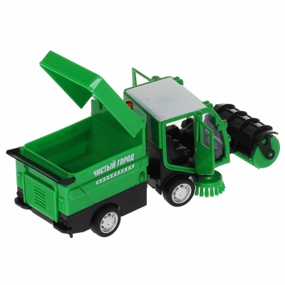 Игрушка Уборочная машина 15,5см Технодрайв VACCAR-12SL-GN 1