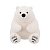 Мягкая игрушка Полярный мишка с мягкими коготками 35 см Relana RL24002-35