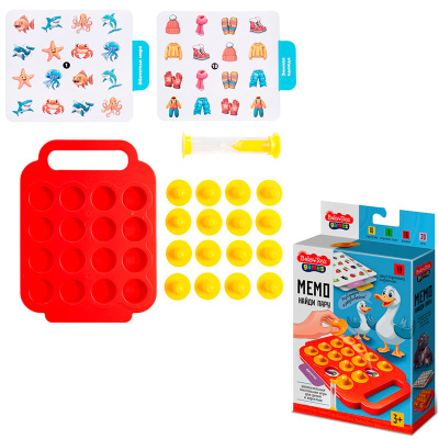 Настольная игра Мемо Найди пару Baby Toys Games Десятое королевство 70074 2