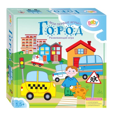 Развивающая игра Город Мои первые игры Baby Step 89804 4