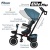 Велосипед трехколесный Elite Plus Pituso JY-T05Plus-Teal