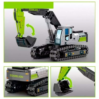 Конструктор Экскаватор на гусеничном ходу 236 деталей 705103 2