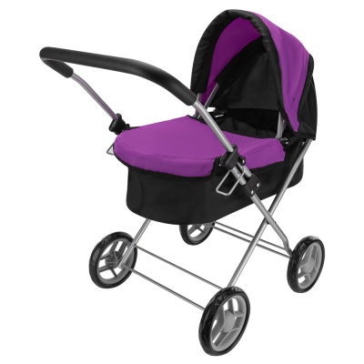 Коляска для кукол классическая Рыжий кот 9619-B 1