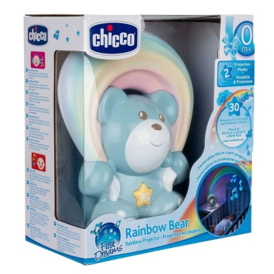Игрушка-проектор Радужный мишка Chicco 00010474200000