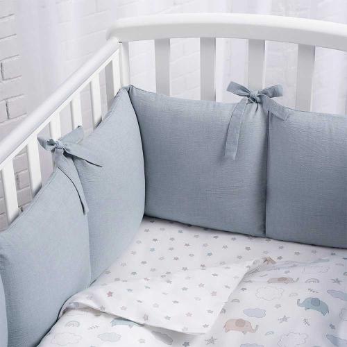 Бортики в кроватку Soft Cotton Perina СК1/4-05 фото 4