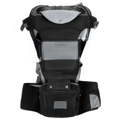 Эрго-рюкзак Хипсит Carry AmaroBaby чёрный 1
