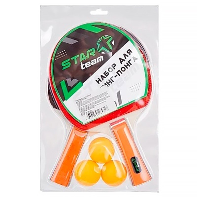 Ракетки для Пинг Понга 3 шарика Star team IT110507 2