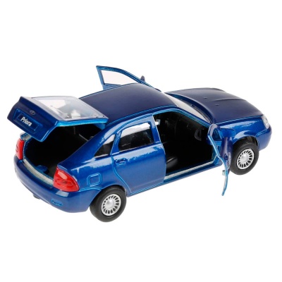 Коллекционная машинка Lada Priora Хэтчбек Технопарк SB-18-22-LP(BU)WB 1