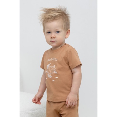 Футболка Crockid КР 302375 индийский загар 02