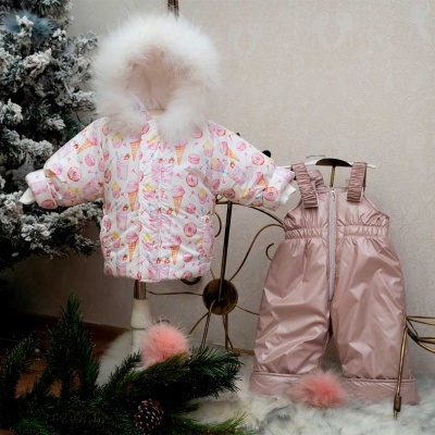 Утепленный жакет с полукомбинезоном Clariss 584