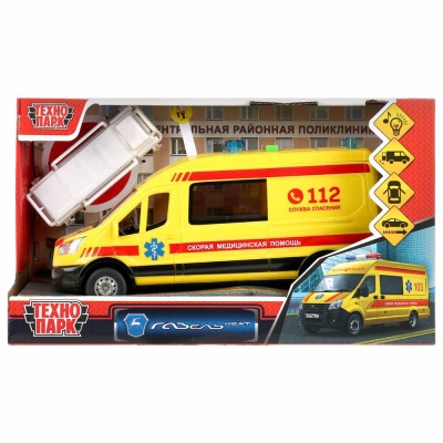 Скорая помощь Ford transit Технопарк TRANSITVAN-22PLAMB-YE 3