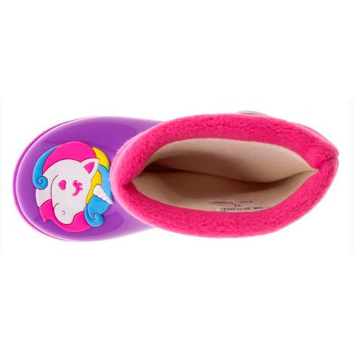 Сапоги резиновые для девочки Kenka EWA_307-13_ violet фото 2