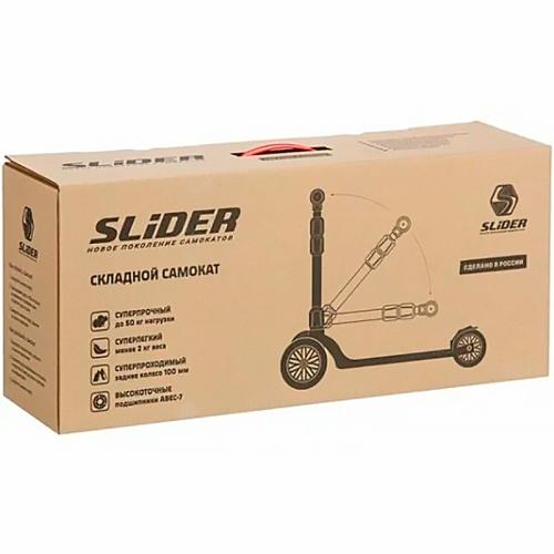 Самокат трехколесный складной Slider Start1BJ фото 5