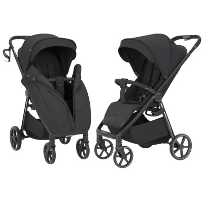 Детская прогулочная коляска Carrello Bravo Lite CRL-5529 Piano Black 02