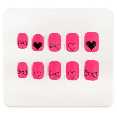 Набор детской декоративной косметики Нэйл-Арт №28 Pink Hearts Lukky T25759 02