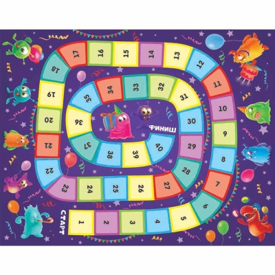 Игра настольная ходилка Веселые ходилки 4 в 1 Десятое Королевство 04931 4