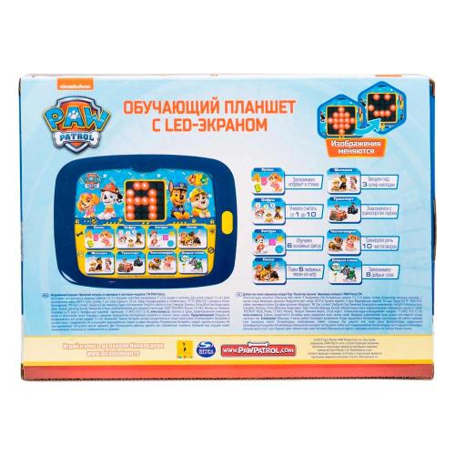 Планшет c LED экраном Щенячий патруль Наша игрушка 36519 фото 4