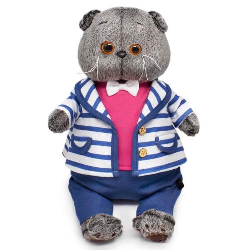 Мягкая игрушка Басик в полосатом жакете 25 см Budi Basa Ks25-265
