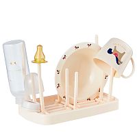 Сушка для бутылочек и аксессуаров Happy Baby 33010 cream