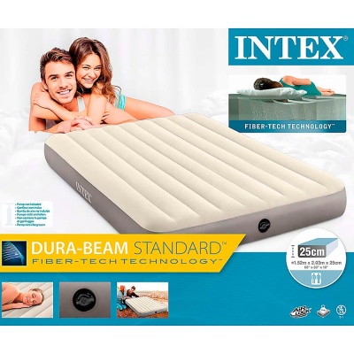 Надувной матрас 152 x 203 x 25 см Intex 64103 3