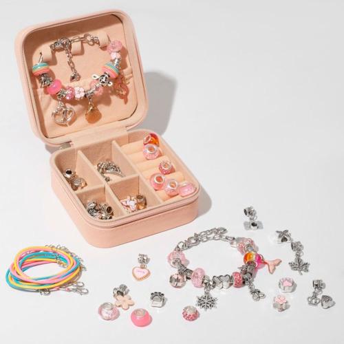 Набор для создания браслетов Подарок для девочек 66 предметов Junfa 9809348 фото 2