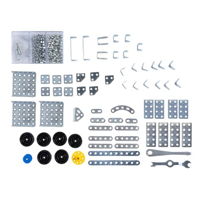 Конструктор металлический для уроков труда 5 в 1 №1 190 деталей Десятое королевство 02454 2