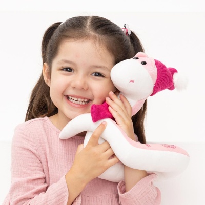 Мягкая игрушки Змейка Джекки 23 см Maxi Toys MT-MRT012482-23 4