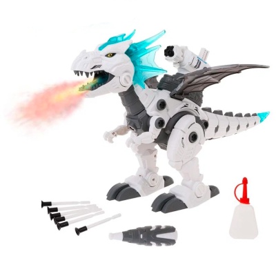 Дракон электромеханический стреляет стрелами дышит паром Junfa 6809 2