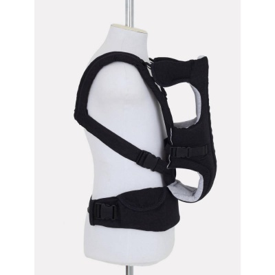 Рюкзак-кенгуру Деним Топотушки чёрный 03