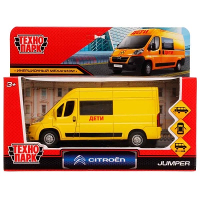 Игрушка Машина Citroen Jumper Дети Технопарк JUMPER-14CHI-YE 4