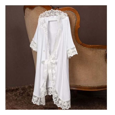 Халатик из трикотажа Кружевная нежность Мастерская Покров 1