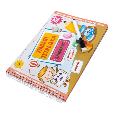 Игра развивающая Умная тетрадка Алфавит Десятое Королевство 05214 03