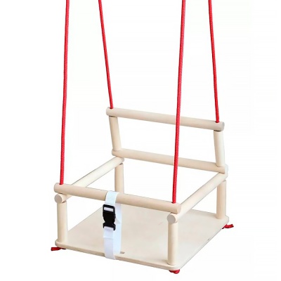 Качели детские Полет с ремнем для страховки Moby Kids 962505 2