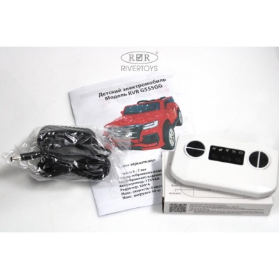 Детский электромобиль RiverToys G555GG чёрный