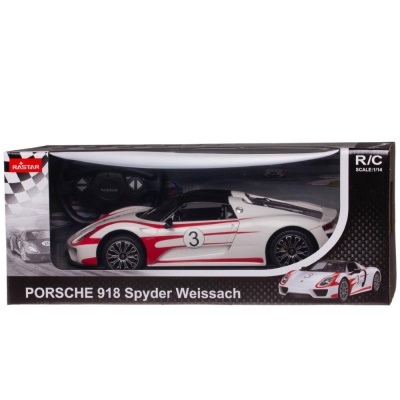 Машинка на радиоуправлении Porsche 918 Spyder Rastar 70710W