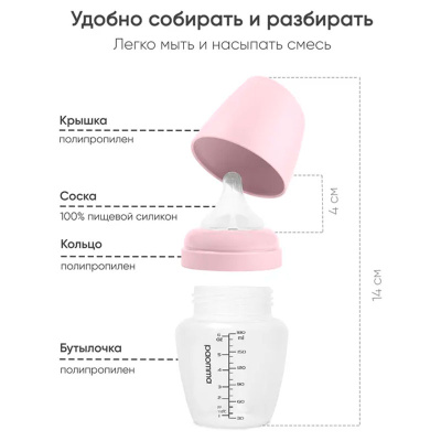 Бутылочка для кормления Paomma PB114 zephyr 4