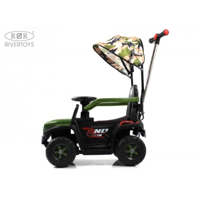 Детский электромобиль RiverToys G005GG зелёный