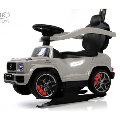 Детский толокар Mercedes-Benz G63 RiverToys Z001ZZ-B серый бриллиант 05