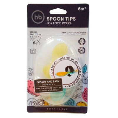 Ложки-накрутки для кормления 2 шт в футляре Happy Baby 15039 4