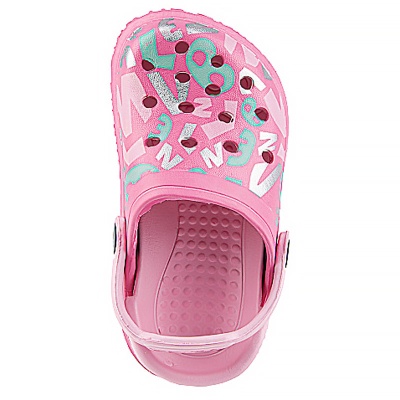 Сабо детские для девочки Kapika 82230-4 фуксия 2